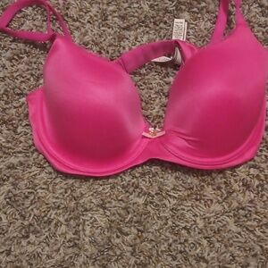 Pink bra
